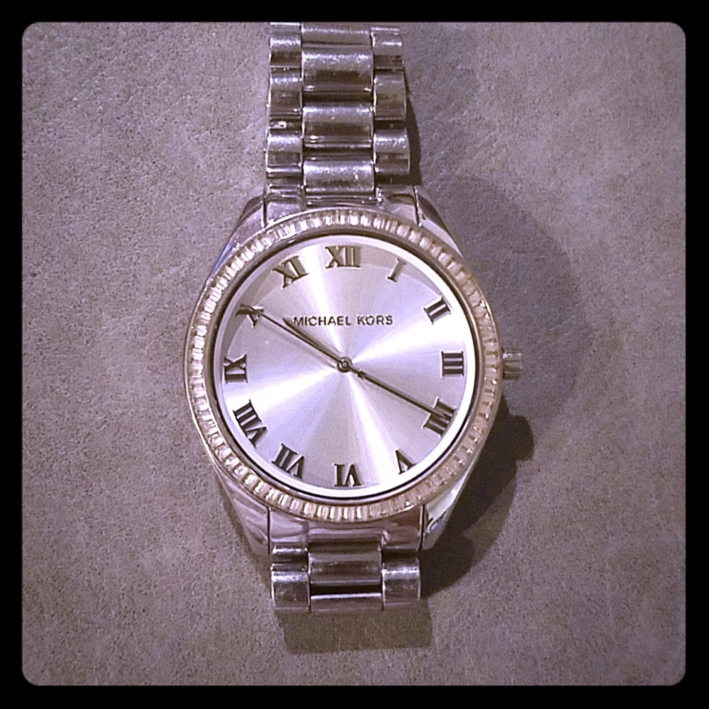 Silver Michael Kors watch